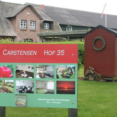 Ferienhof-Carstensen-Wohnung-Leuchtturm Süderende Екстериор снимка