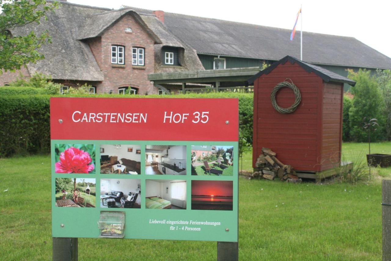Ferienhof-Carstensen-Wohnung-Leuchtturm Süderende Екстериор снимка